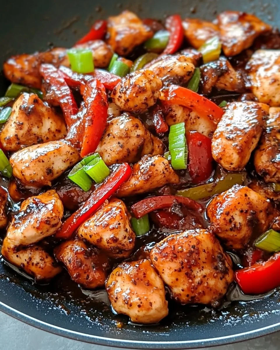 Easy Black Pepper Chicken