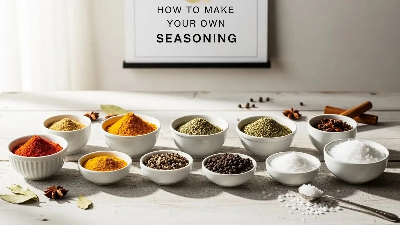 How to Make Your Own Seasoning Poster