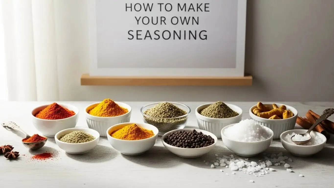 How to Make Your Own Seasoning Poster