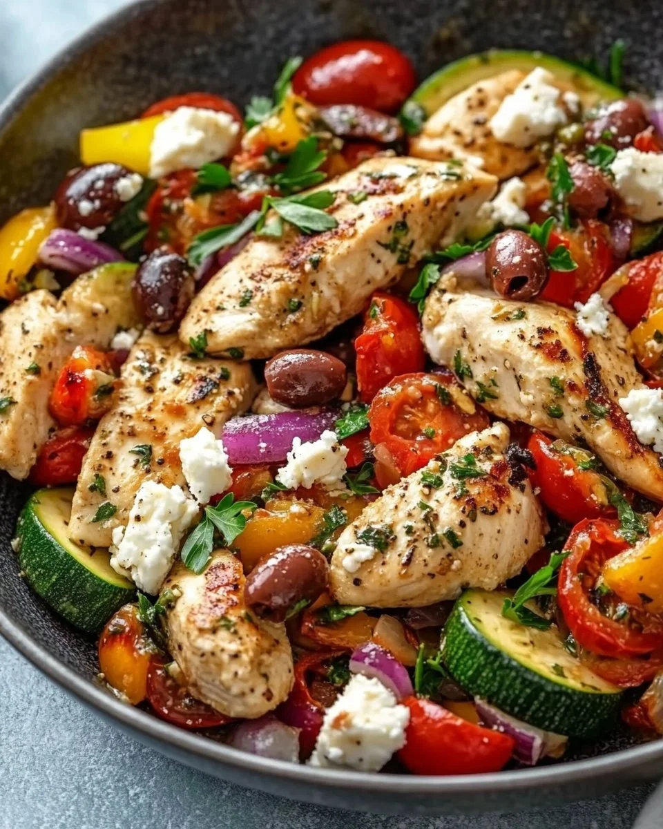 Mediterranean Chicken Stir Fry Recipe