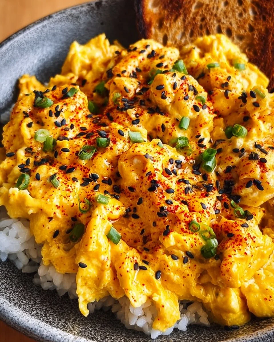 Miso Scrambled Eggs