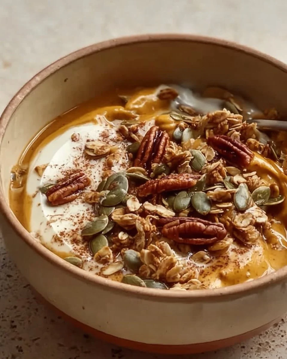 Pumpkin Yogurt Bowl