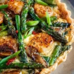 A colorful plate of quick and healthy dinner recipes perfect for spring nights.