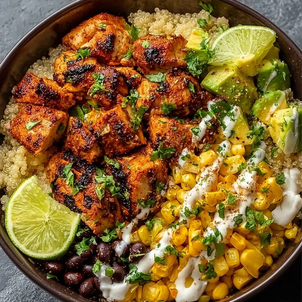 Tasty Street Corn Chicken Bowl