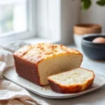Homemade 2-Ingredient Cottage Cheese Bread fresh out of the oven