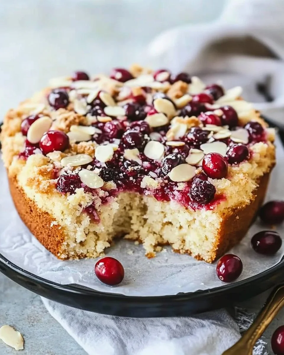 Almond Cranberry Cake