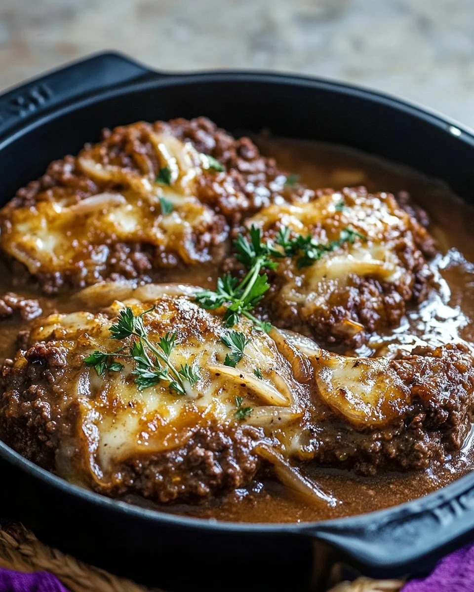 Amish Hamburger Steak Bake