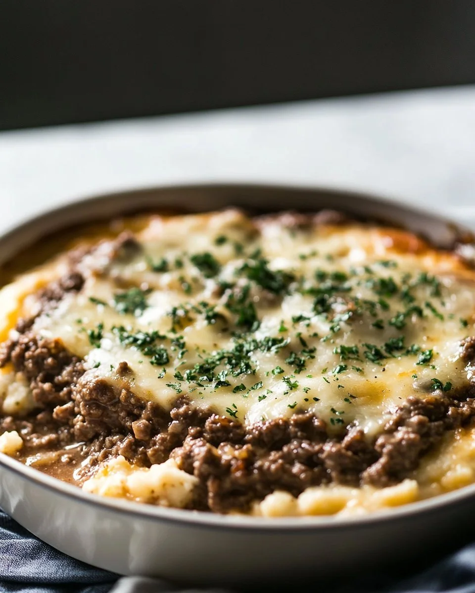 Amish Hamburger Steak Bake