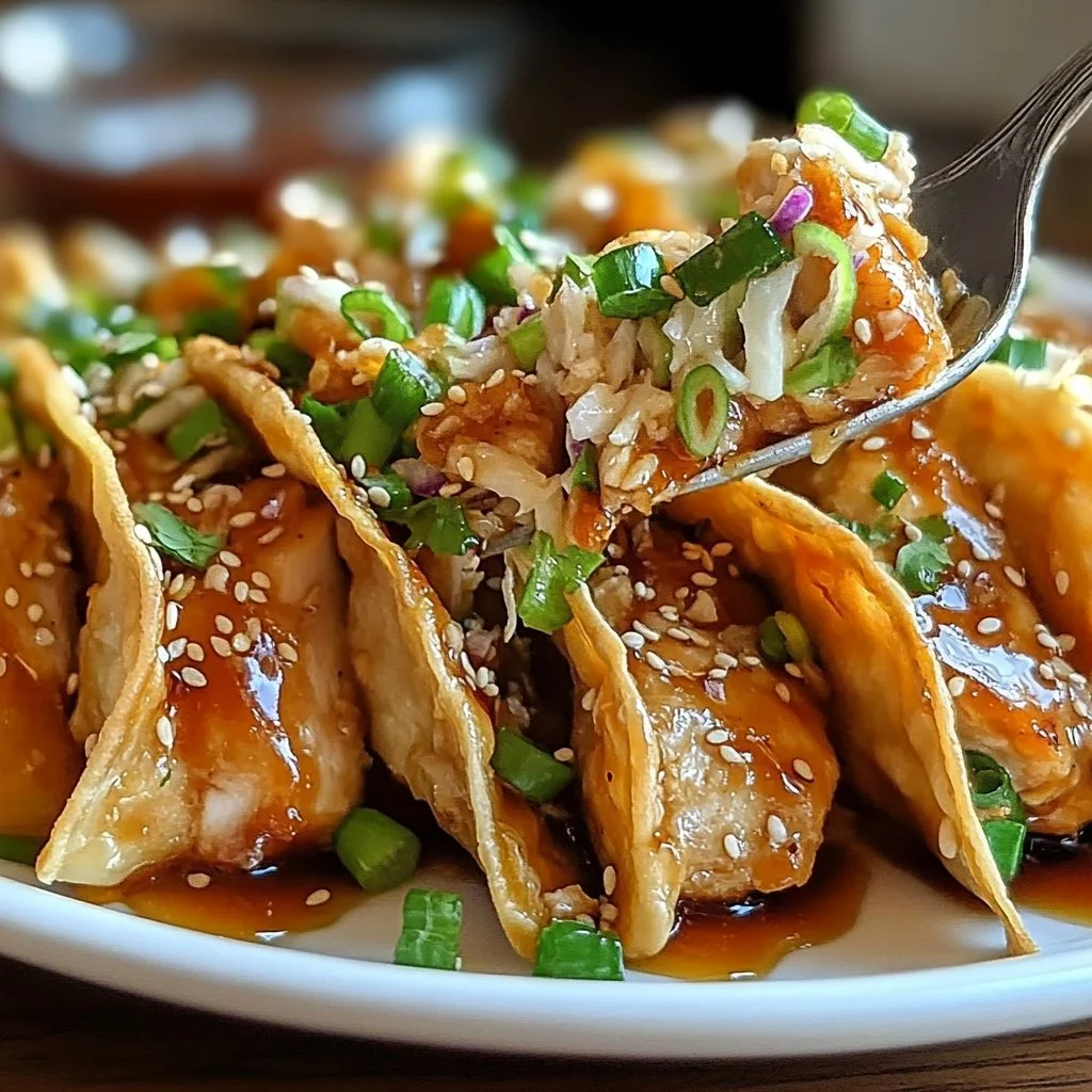 Applebee’s Chicken Wonton Tacos
