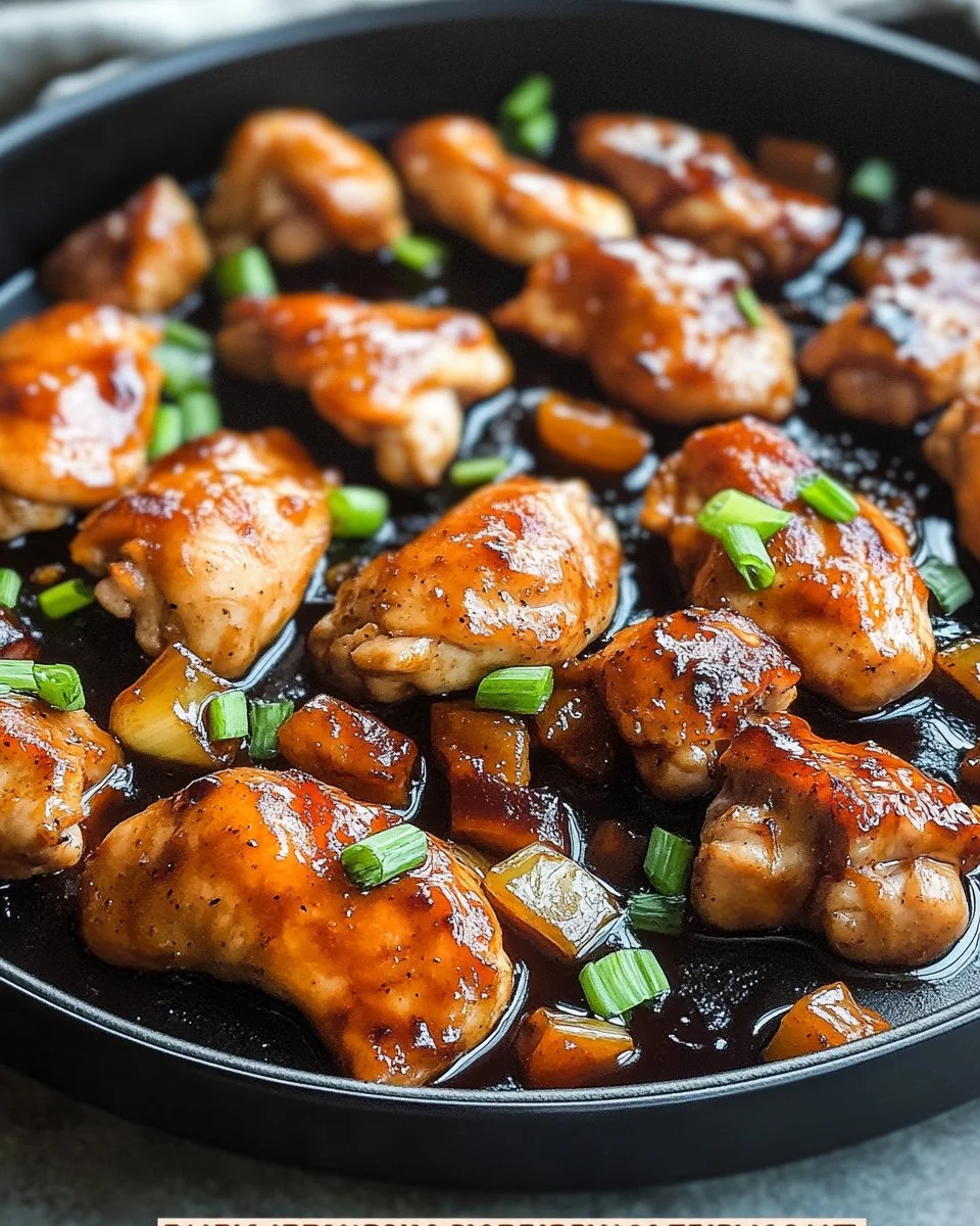 Blackstone Bourbon Chicken