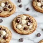 Delicious homemade chocolate chip cookies fresh from the oven
