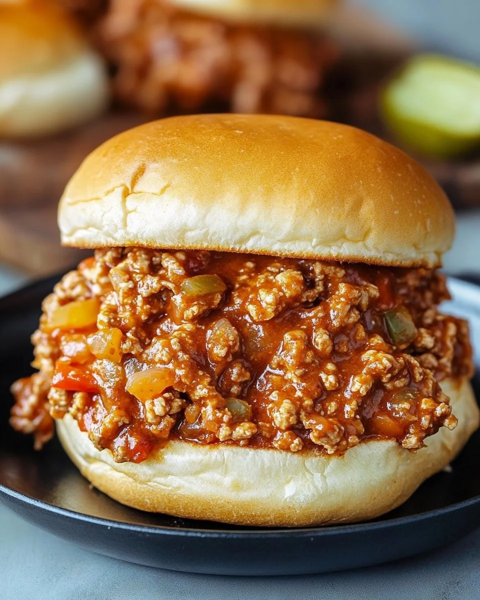 Cajun Chicken Sloppy Joes