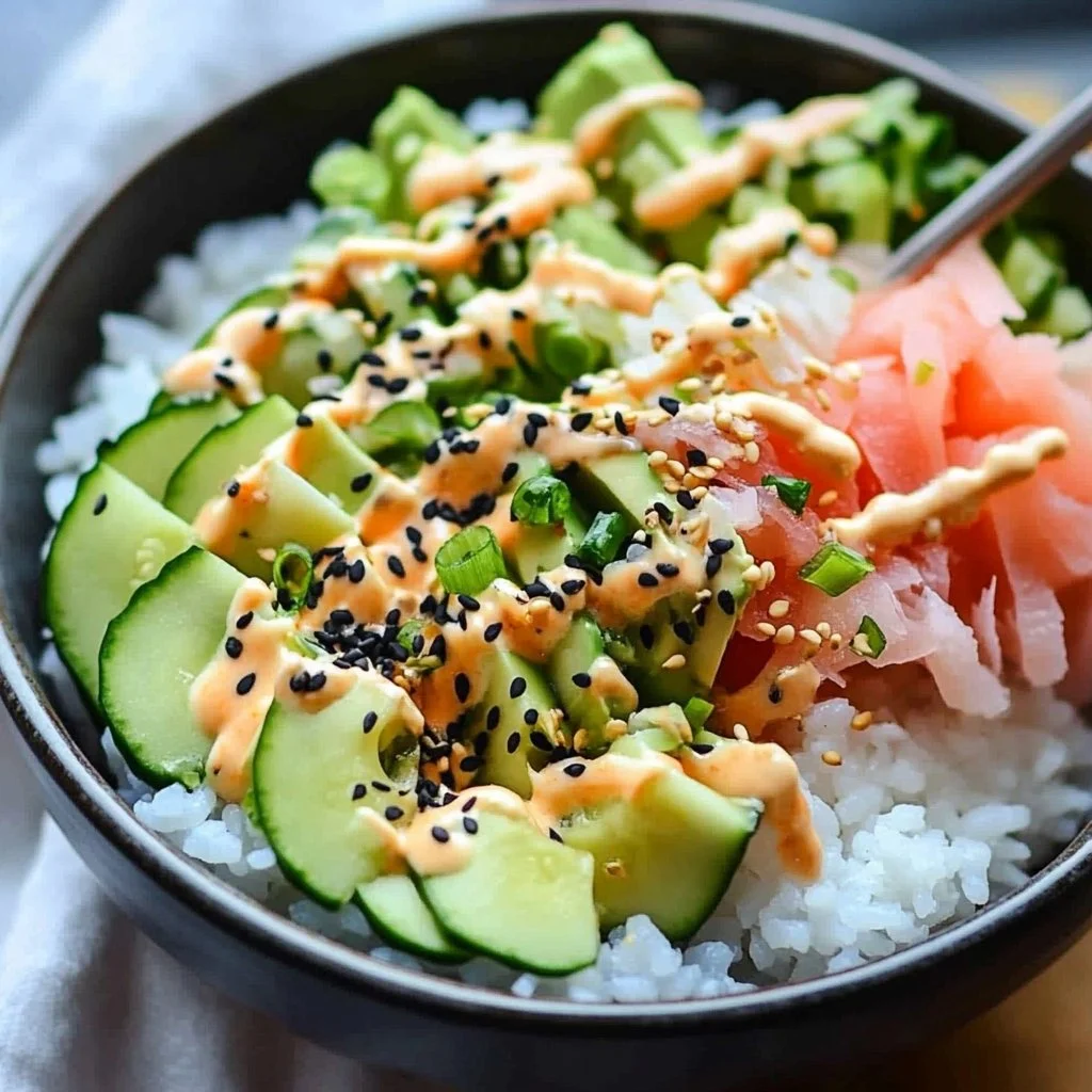 California Roll Sushi Bowls