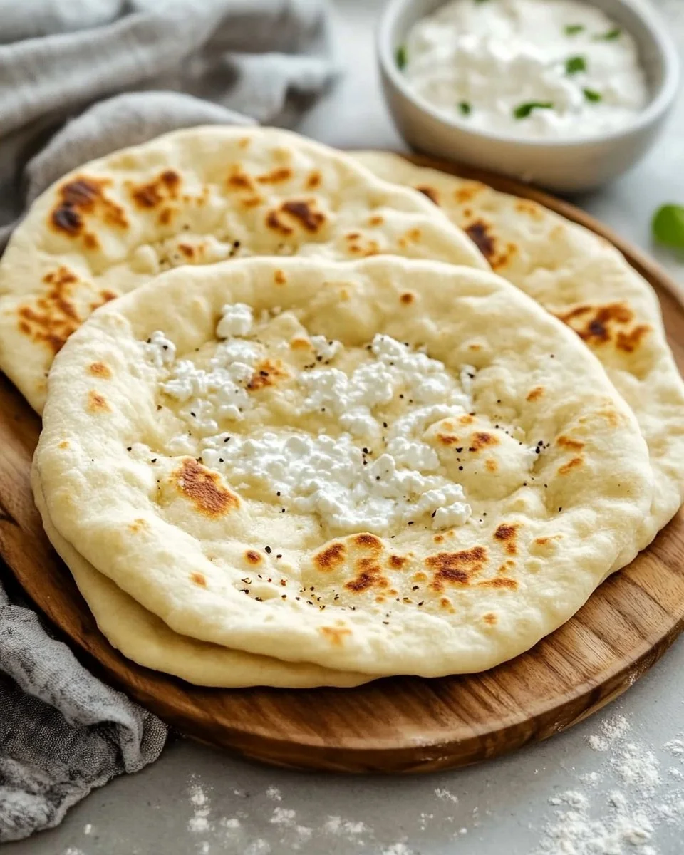 Cottage Cheese Flatbread
