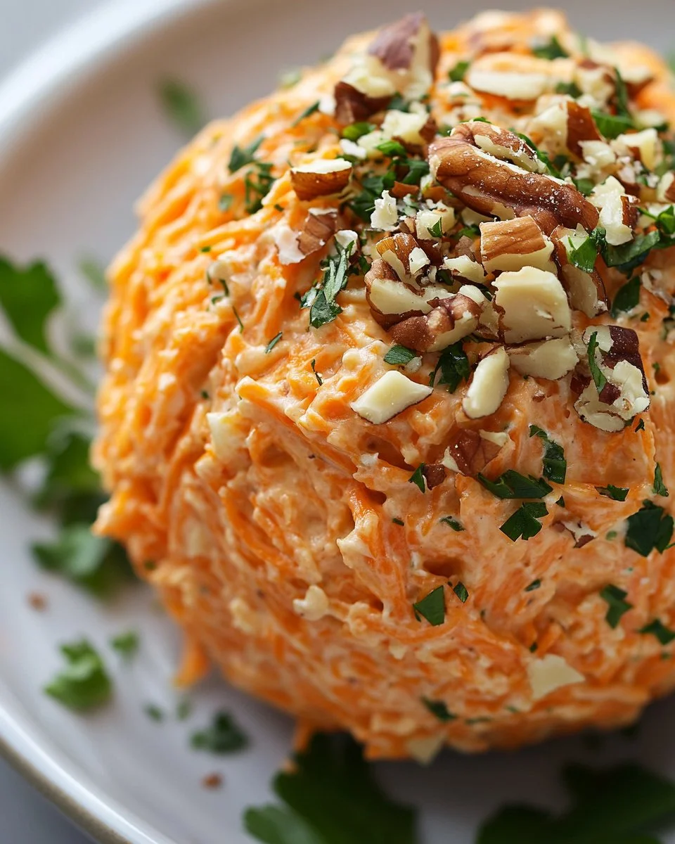 Easy Carrot Cheese Ball
