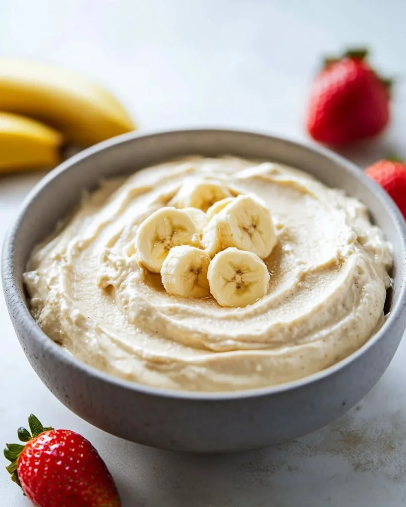 Easy Fruit Dip Delicious homemade easy fruit dip served with fresh fruit