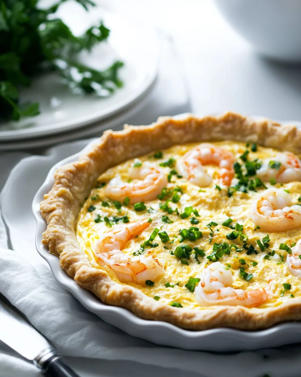 Florida Shrimp Cheddar Pie