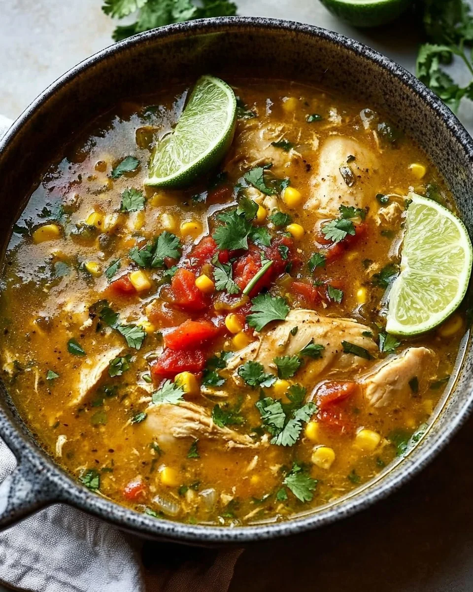 Green Chile Chicken Stew Recipe