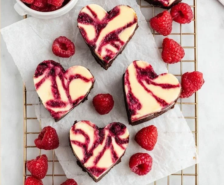 Heart Shaped Brownies