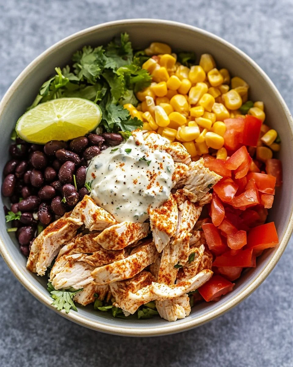 High-Protein Southwest Chicken Salad
