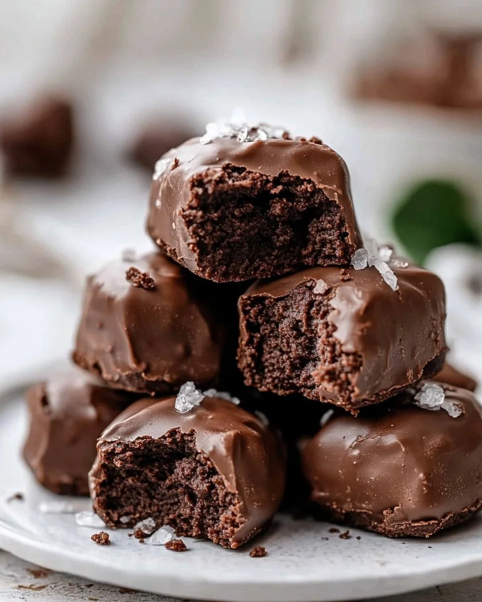 No-Bake Cottage Cheese Brownie Batter Protein Bites - Q8Rashaqa