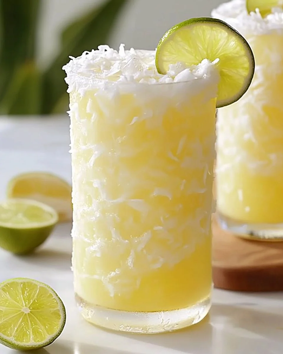 Non Alcoholic Piña Colada Punch