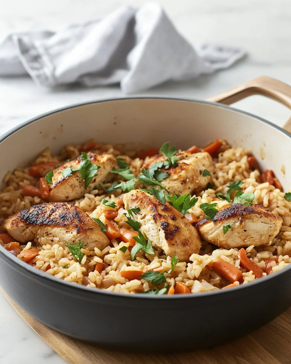 One-Pot Chicken & Rice (Gluten-Free) Recipe