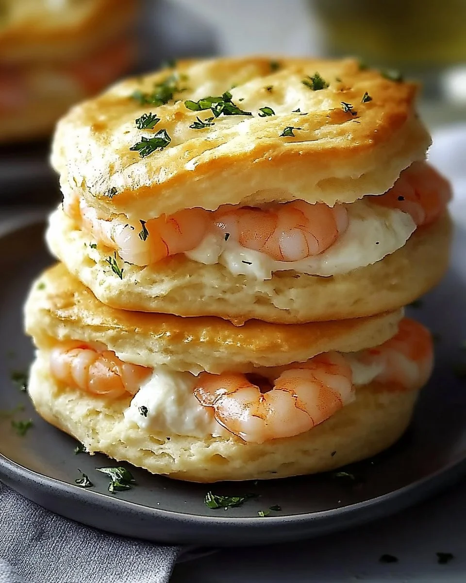 Shrimp & Crab Biscuit Melts