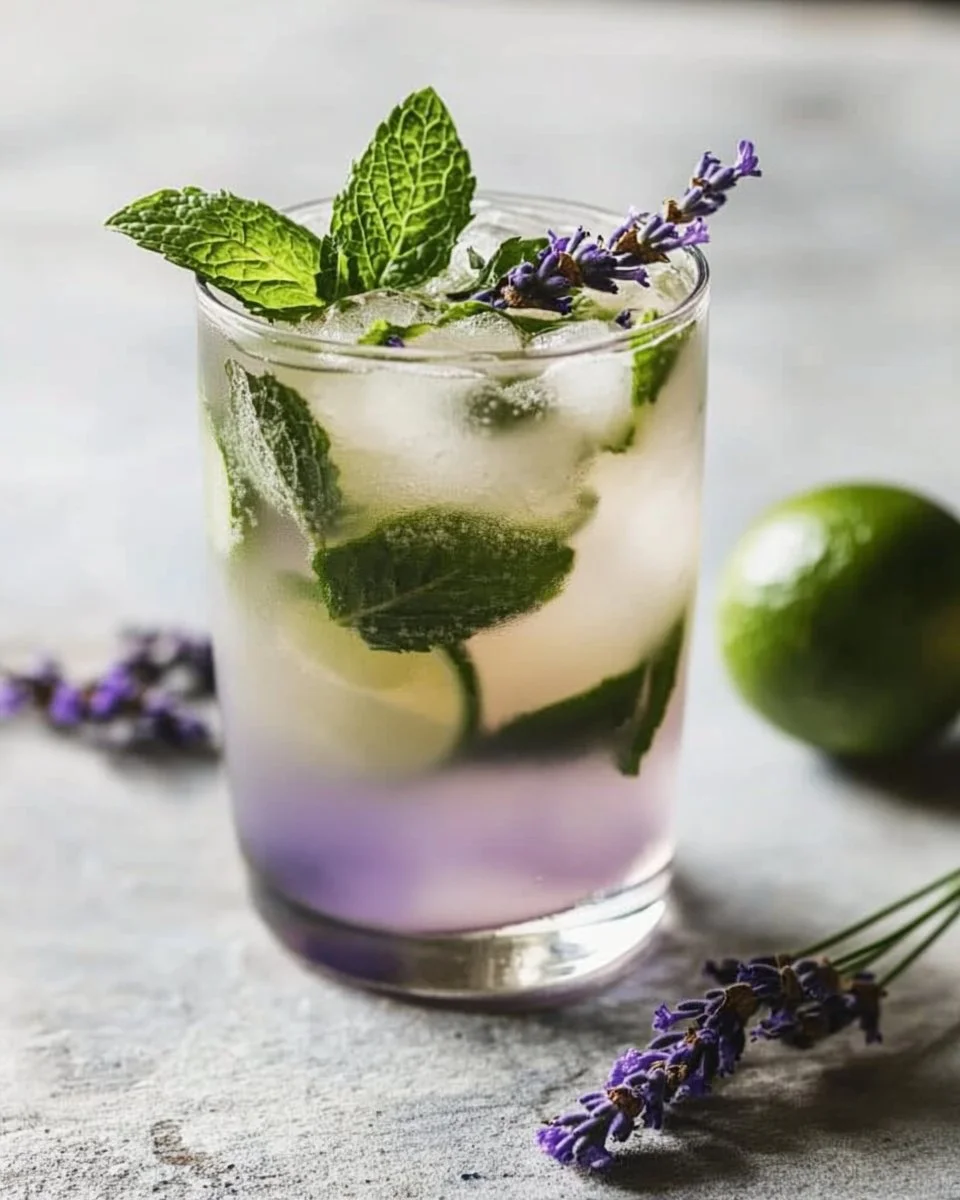 Virgin Lavender Mojito
