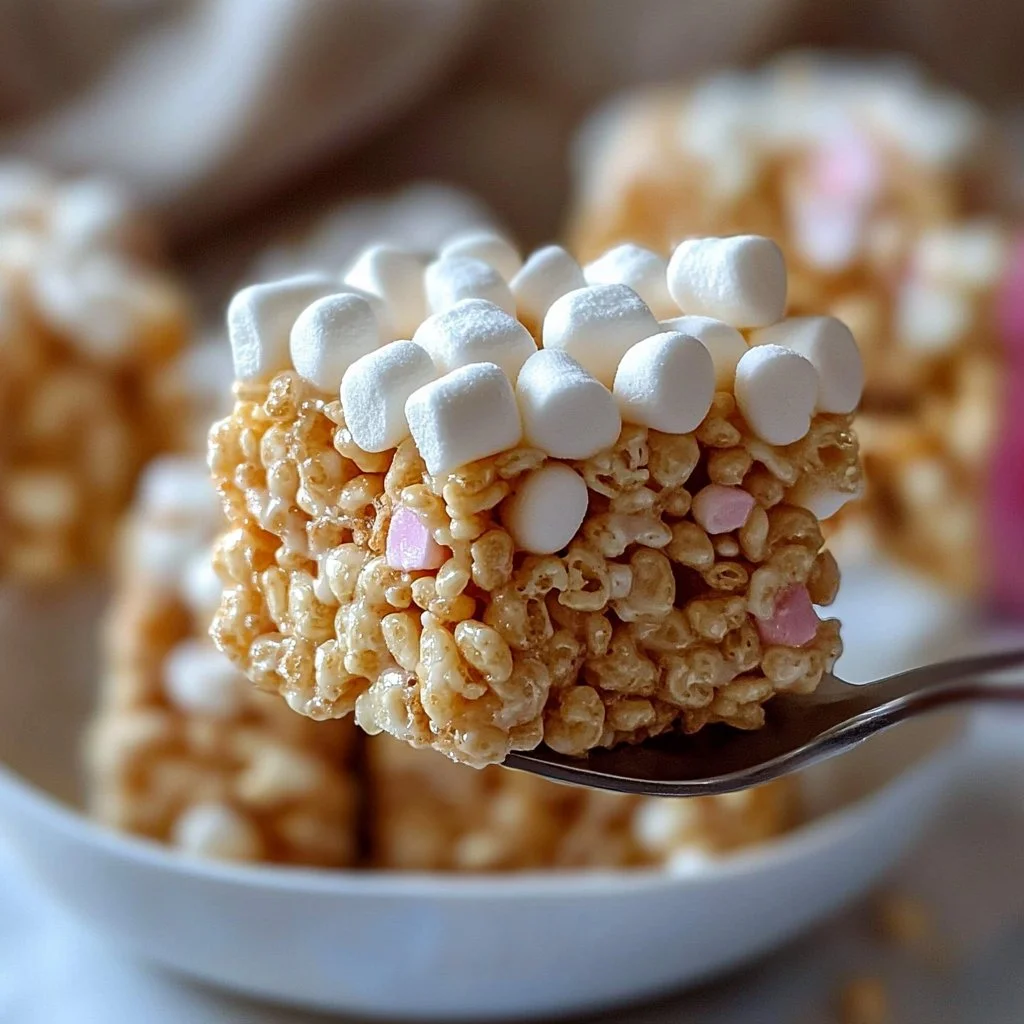 15-minute, no-bake, one-bowl Rice Krispie treats