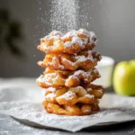 Delicious homemade Apple Fritter Muffins with cinnamon and apple pieces