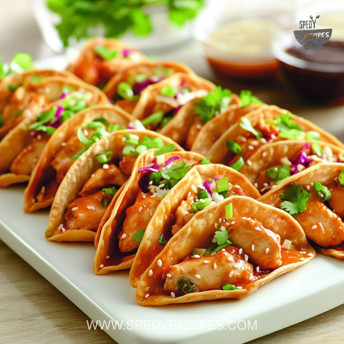 Applebee's Chicken Wonton Tacos
