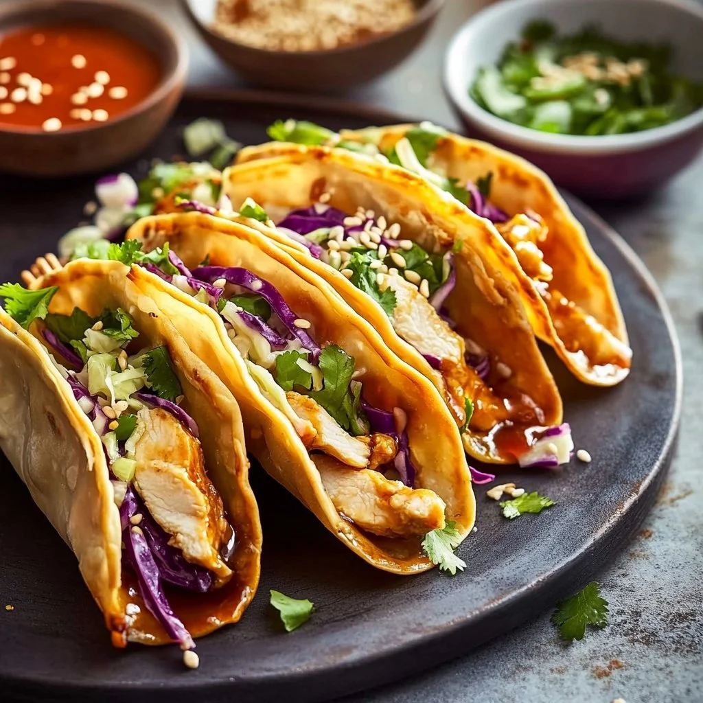 Applebee's Chicken Wonton Tacos