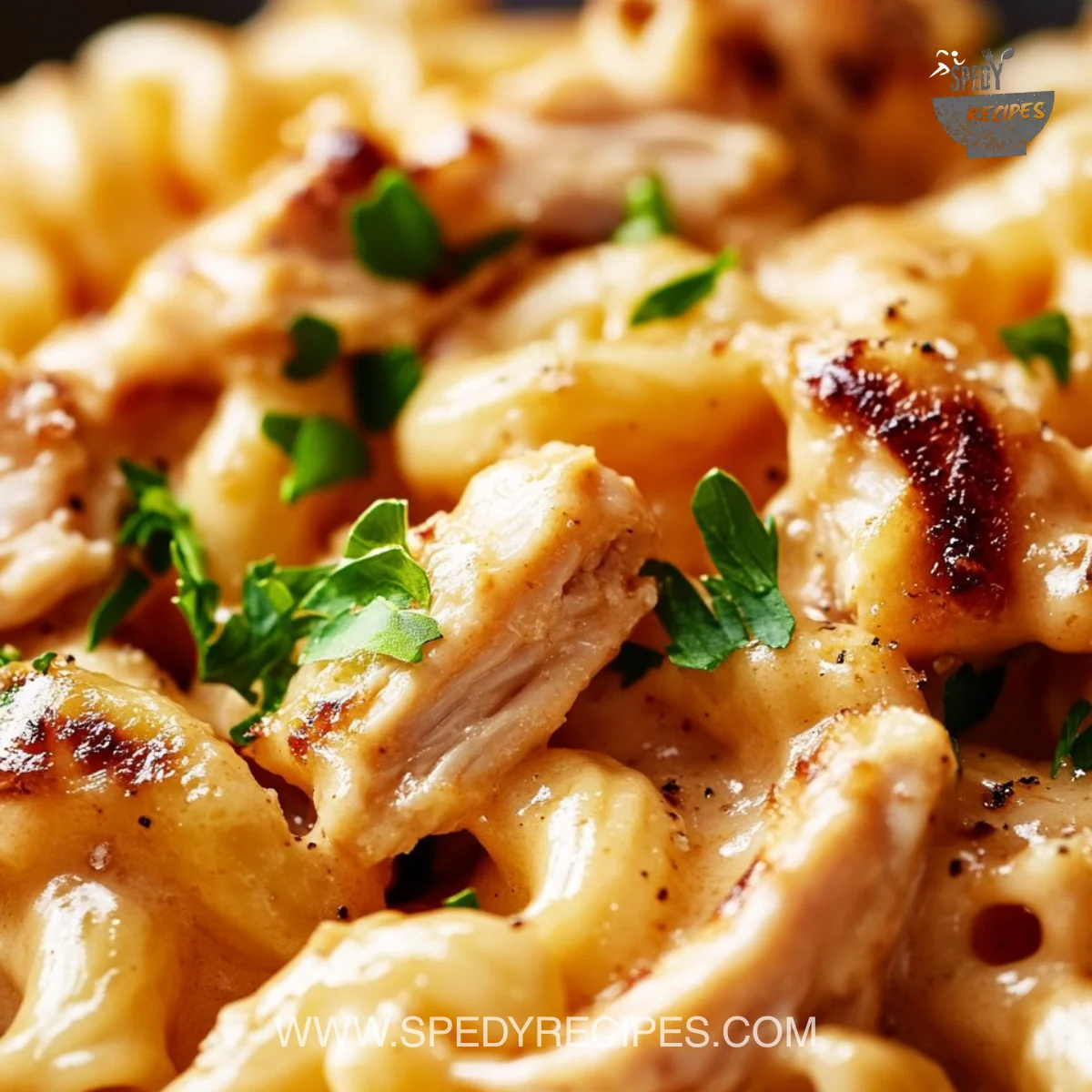 BBQ Chicken Mac and Cheese