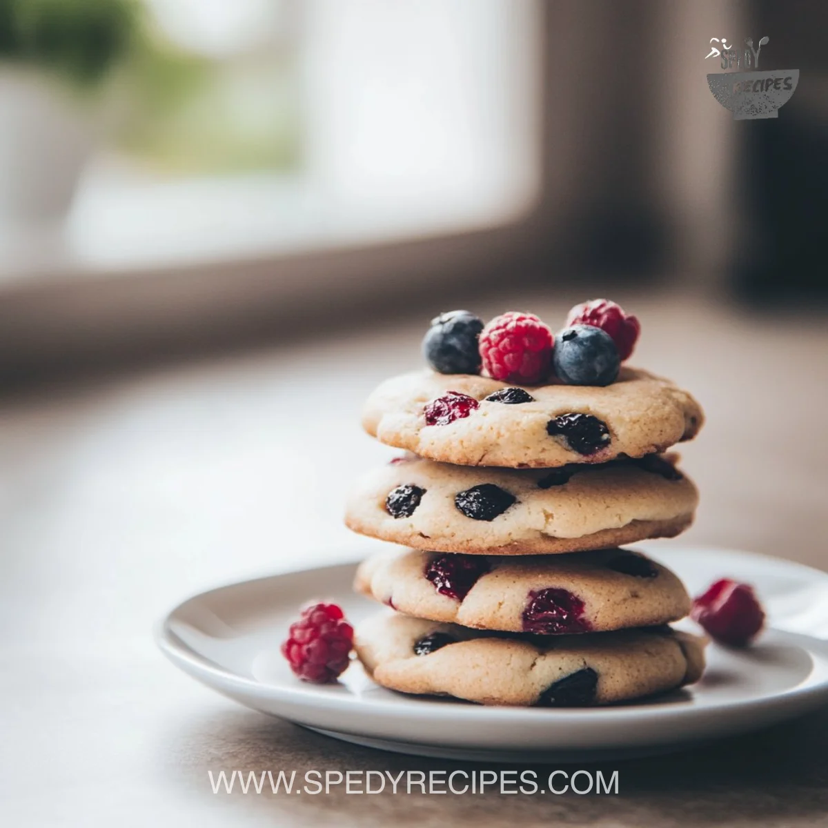 Berry First Birthday Cookies
