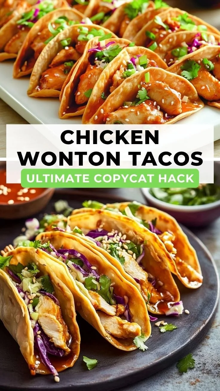 Applebee's Chicken Wonton Tacos