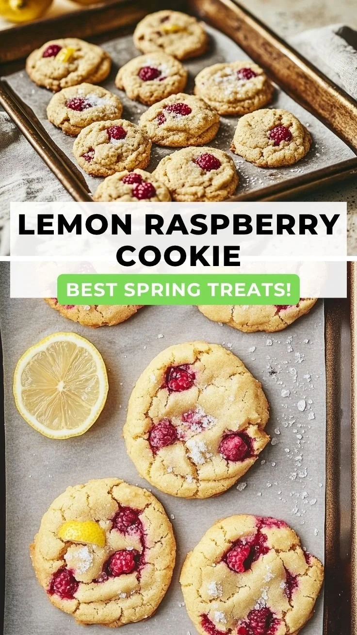 Lemon Raspberry Cookies