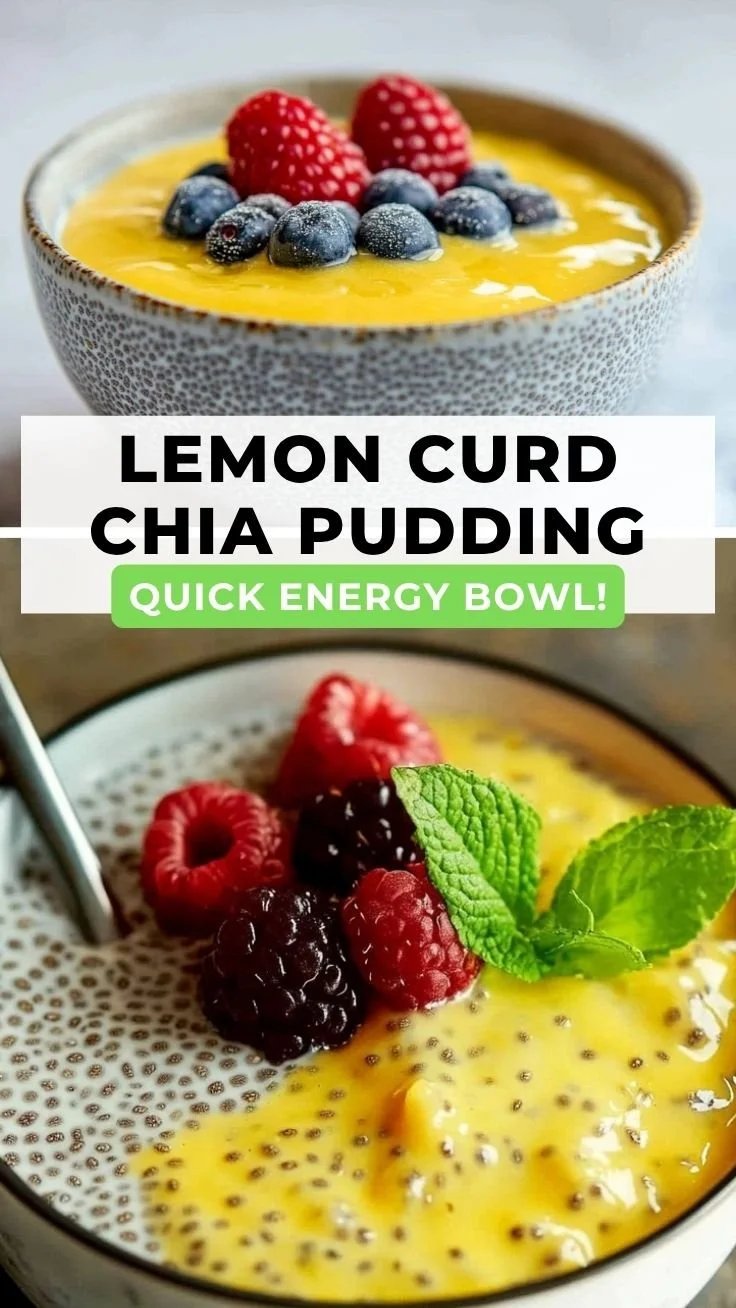 Lemon Curd Chia Pudding