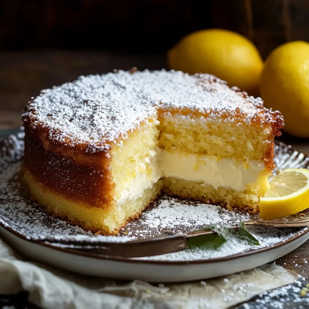 Lemon Custard Cake