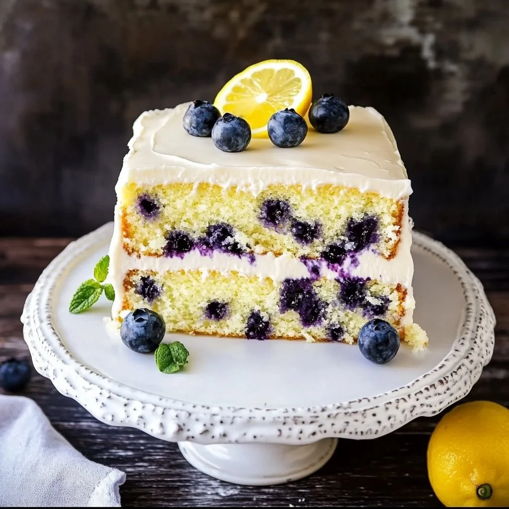 Lemon Blueberry Cake