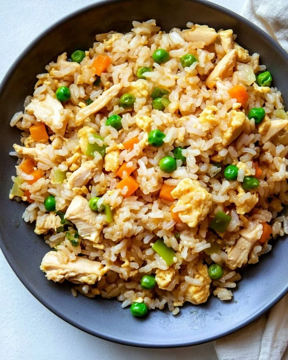 Better-than-takeout chicken fried rice