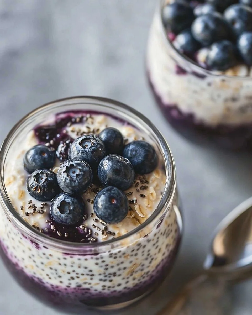 Blueberry Overnight Oats