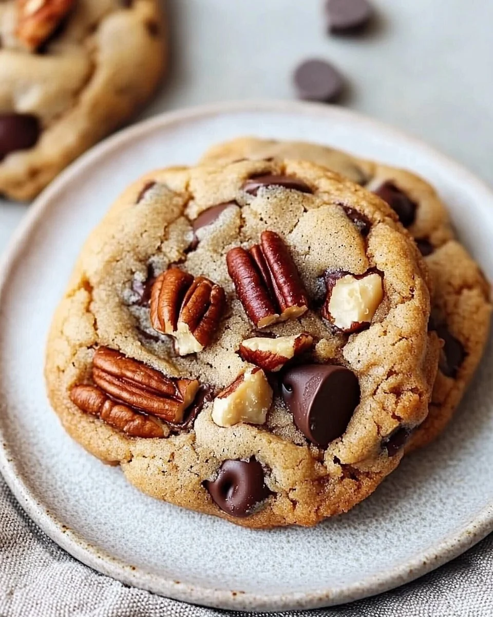 Browned Butter Pecan Chocolate Chip Cookies