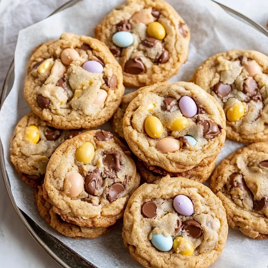 Cadbury Egg Cookies