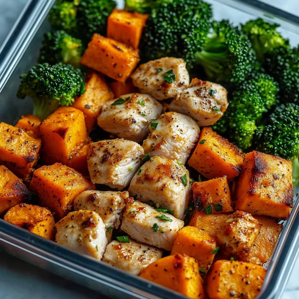 Chicken and Sweet Potato Meal Prep
