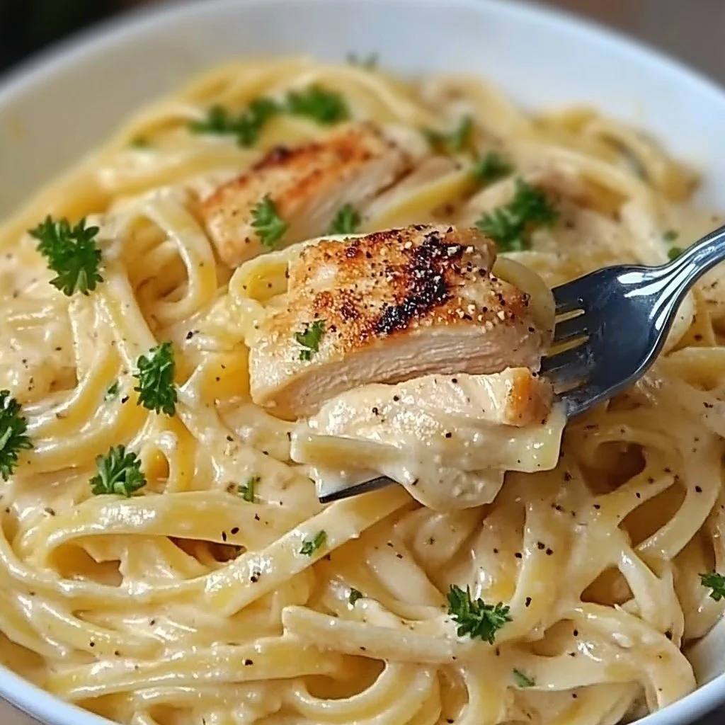Chicken Fettuccine Alfredo