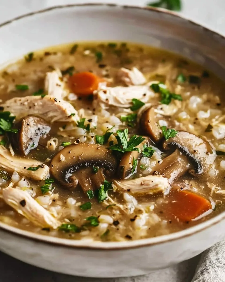 Chicken Mushroom Soup