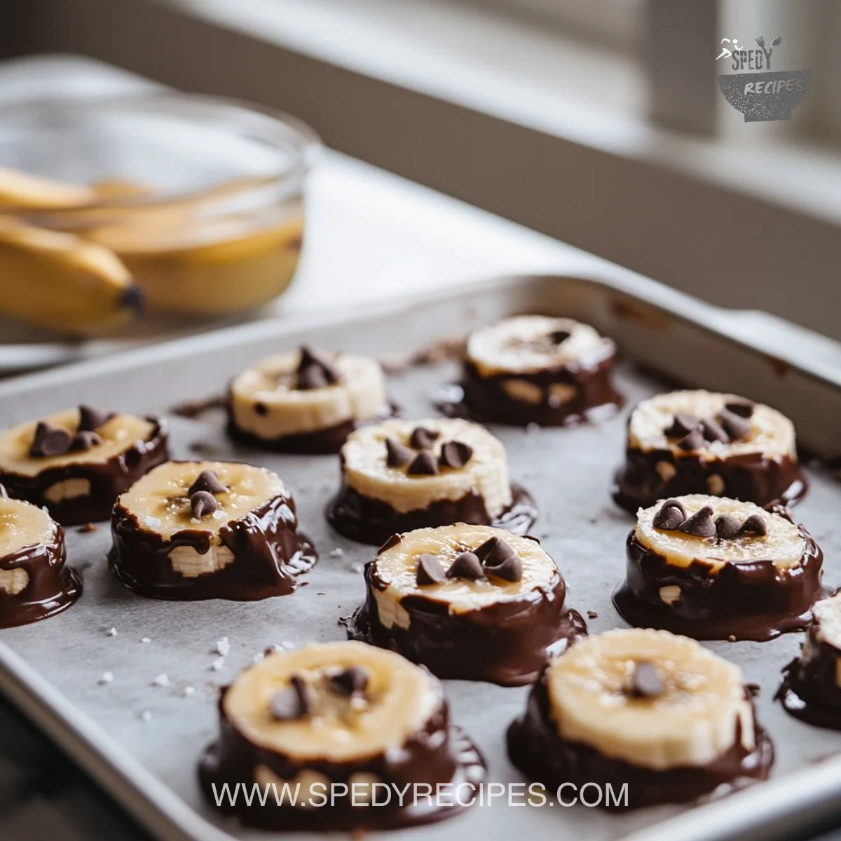 Chocolate Banana Peanut Butter Bites