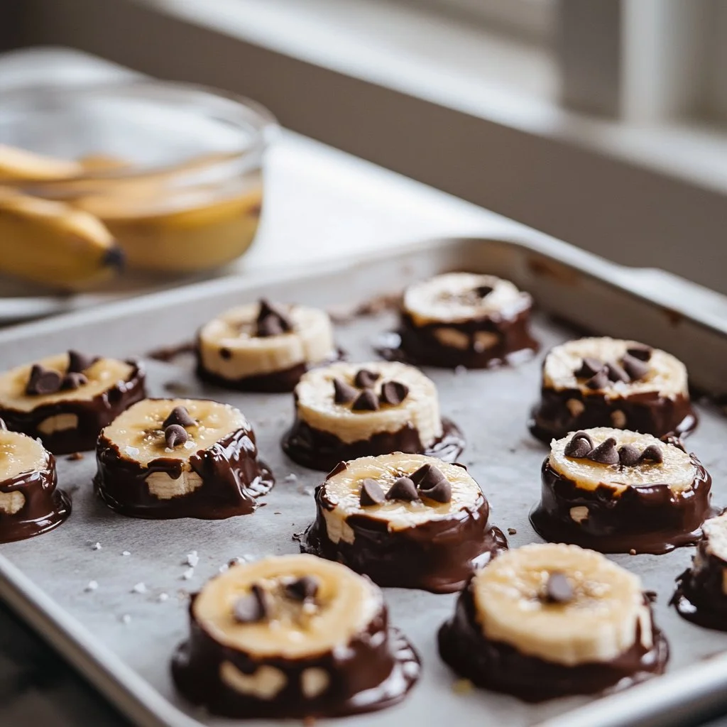 Chocolate Banana Peanut Butter Bites