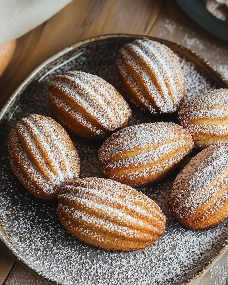 Cinnamon Madeleines